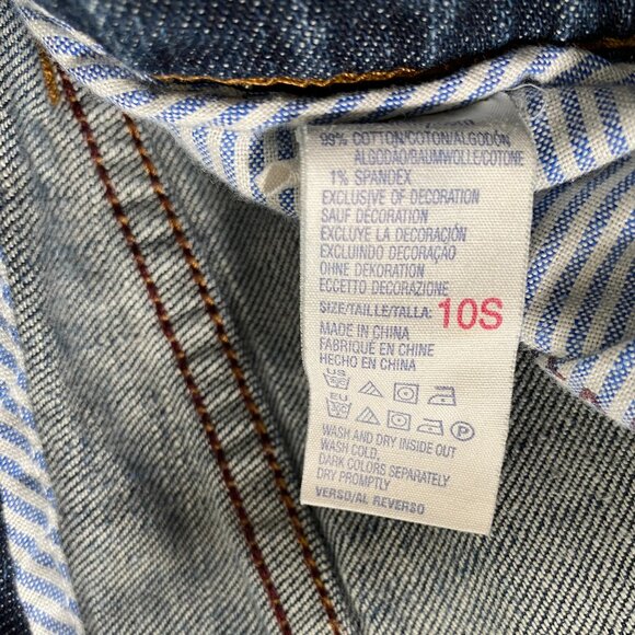 Tommy Hilfiger Denim Jeans Women's 10S Mid Rise Blue Distressed Casual Pants - Picture 6 of 14